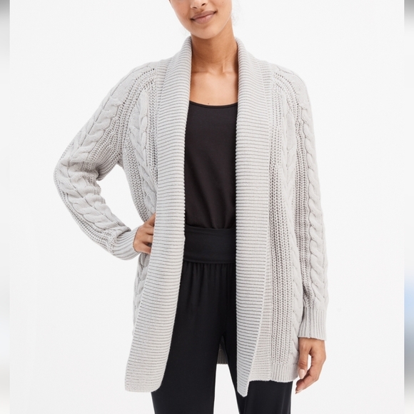 Haven Well Within Sweaters - NWT Haven Well Within Chunky Cable Knit Open Front Knit Sweater